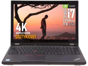 Lenovo ThinkPad P52 i7-8850H 32GB 1TB QUADRO P1000 Dotykowy 4K IPS W11 Klasa A